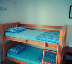 Кровать в общем номере в Made In Brazil Hostel