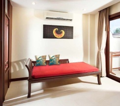 Четырёхместный номер Comfort с красивым видом из окна 2 отдельные кровати в Arinara Beach Resort Phuket