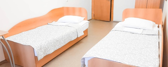 Двухместный номер Economy 2 отдельные кровати в Smart Hotel KDO Златоуст