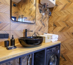 Дом с баней и мангалом LUNA 4 в Luna