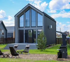 Дом с баней и мангалом LUNA 4 в Luna