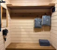 Super Лодж с 2 спальнями, баней и купелью, с видом на озеро в Пасторское озеро