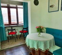 Апартаменты улучшенные с 1 двуспальной кроватью в Мириады