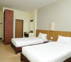 Двухместный номер Standard 2 отдельные кровати в Mawin Hotel