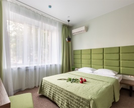 Бюджетный двухместный номер с 1 кроватью в Myhotel