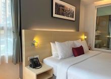 Двухместный семейный номер Deluxe 2 отдельные кровати в Arize Hotel Sukhumvit