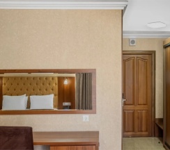 Двухместная студия (Корпус 1) двуспальная кровать в Кубань