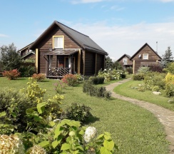 Семейные апартаменты с красивым видом из окна в Суздальский Дворик