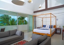 Двухместный люкс Premier Пентхаус beachfront двуспальная кровать в Baan Bophut Beach Hotel Samui