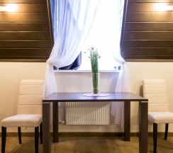 Двухместный номер Superior Мансарда с красивым видом из окна двуспальная кровать в Лафер Ренессанс