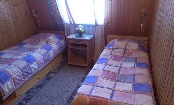 Двухместный стандарт с 2 раздельными кроватями на 1этаже в Трактир у дороги