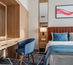 Двухместные апартаменты двуспальная кровать в Ramada by Wyndham