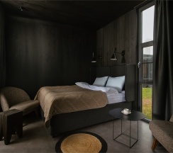 Forest lodge с чаном в Бухлово парк