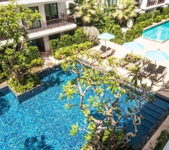 Люкс c 1 комнатой с видом на бассейн в The Title KR Beach Condotel Rawai Phuket