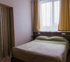 Стандартный номер с двухспальной кроватью в Снегирек