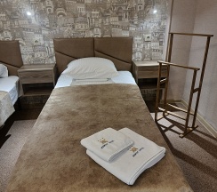 4- местный номер с раздельными кроватями в Жемчуг