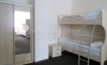 Кровать в общем номере в Гуляй душа