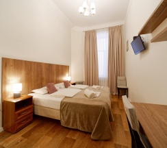 Двухместный номер с двуспальной или двумя односпальными кроватями и допместом в Светлый у Эрмитажа