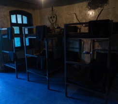 Кровать в общем номере в Alcatraz Jail-Hostel