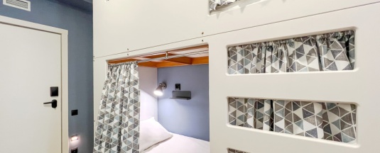 Стандарт 4-местный мужской (№207) в Друзья Граффити