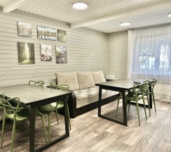 Двухэтажный коттедж Дом Медведя до 7 гостей в Командор