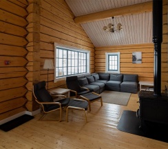 Коттедж улучшенный (Синий дом) в Forrest Lodge Karelia