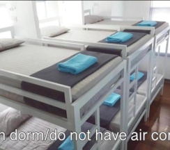 Кровать в общем номере в Baan Chanasongkram - Hostel