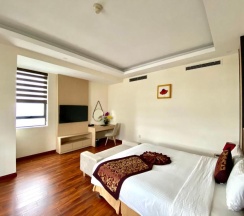 Люкс с красивым видом из окна в Muong Thanh Quy Nhon Hotel