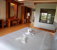 Двухместный номер с джакузи Grand Deluxe двуспальная кровать в The Sunset Beach Resort Koh Kho Khao