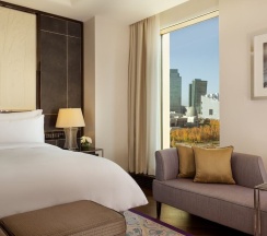 Двухместный номер Grand Deluxe с видом на город двуспальная кровать в The Ritz-Carlton Astana