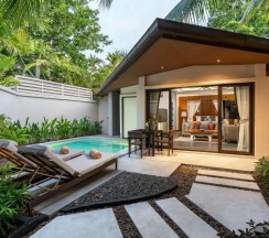 Двухместная вилла с бассейном Grand двуспальная кровать в Dewa Phuket Resort & Villas