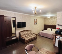 Студия Deluxe с балконом и с красивым видом из окна в Гостевой дом Chalet Agave