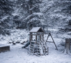 Горный домик в Wood