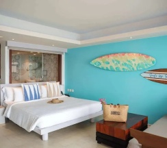 Двухместный номер Deluxe двуспальная кровать в Отель Zenmaya Oceanfront Phuket, Trademark Collection by Wyndham