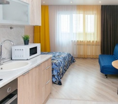 1-комнатные апартаменты студия Фрунзе ,49 в AntoninaApartments (АнтонинаАпартментс) на улице Крылова