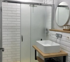Апартаменты с балконом и с красивым видом из окна в Квартира Уютная свeтлaя в скaндинaвском стиле