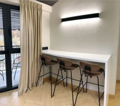 Апартаменты двухкомнатные двухместные (Люкс) с балконом в Polikariya