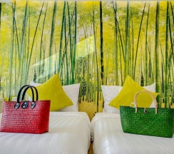 Двухместный семейный номер Deluxe с видом на горы в Sino House Phuket Hotel