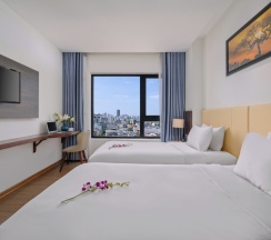 Двухместный номер Deluxe 2 отдельные кровати в Отель Aria Grand Hotel & Spa