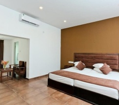 Одноместный номер Deluxe с балконом и с видом на море в Golden Star Beach Hotel