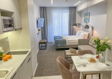 Апартаменты студия в Sun City Apartments (Сан Сити Апартментс) на улице Ленина 52