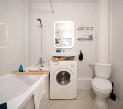 Апартаменты с красивым видом из окна в Апартаменты NEW Hygge House 15 минут от DME