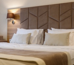 "Стандарт +" Стандартный трехместный номер с двуспальной кроватью и дополнительным местом в Диона