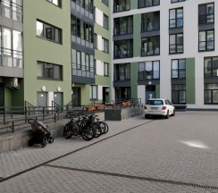 1-комнатные апартаменты улучшенные в Letyourflat (Лэтюфлэт) на улице Кременчугская 11/2