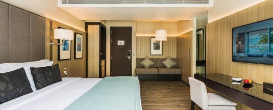 Двухместный номер Deluxe двуспальная кровать в My Beach Resort Phuket