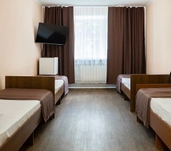 Четырёхместной номер «Эконом» (санузел/ душевая на этаже) в Колос