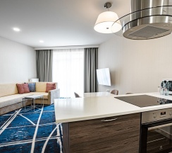 3-комнатные апартаменты Люкс в Ramada Hotel & Suites by Windhham Novosibirsk
