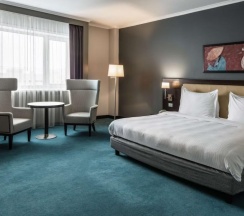 Двухместный номер Premium двуспальная кровать в Radisson Hotel Astana