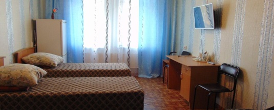 2-комнатный номер стандарт с 2 односпальными кроватями в Агидельтрансавто