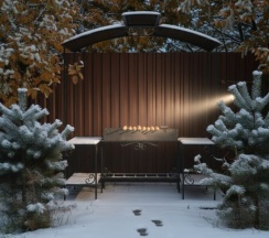 Aframe Янтарь 75м2 - дом повышенного комфорта: заезд с 14:00, выезд до 11:00 в Aframe Happy